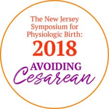 Logo that reads the New Jersey Symposium for Physiologic Birth: 2018 Avoiding Cesarean