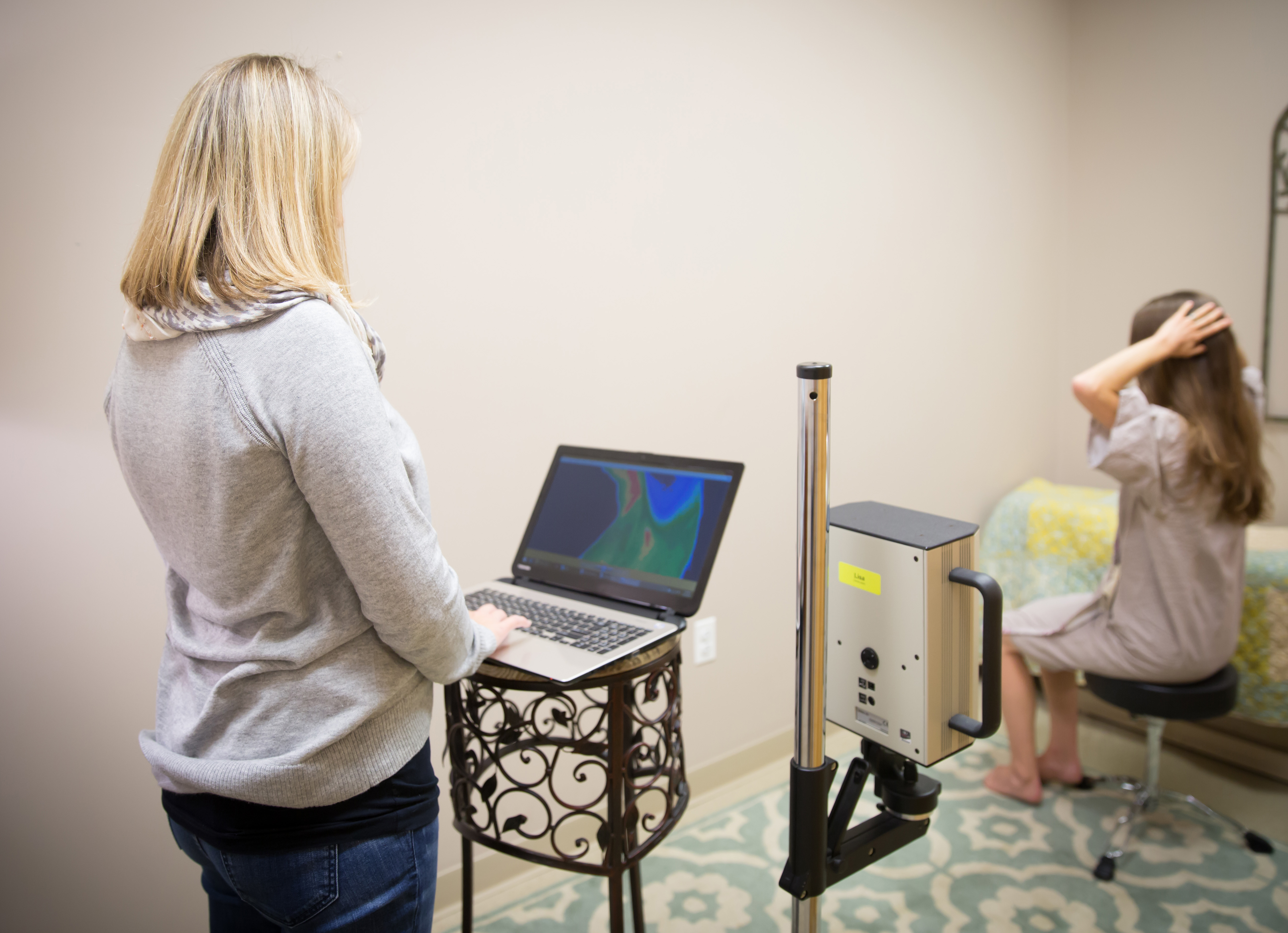 women having a breast thermogram at Midwives of New Jersey