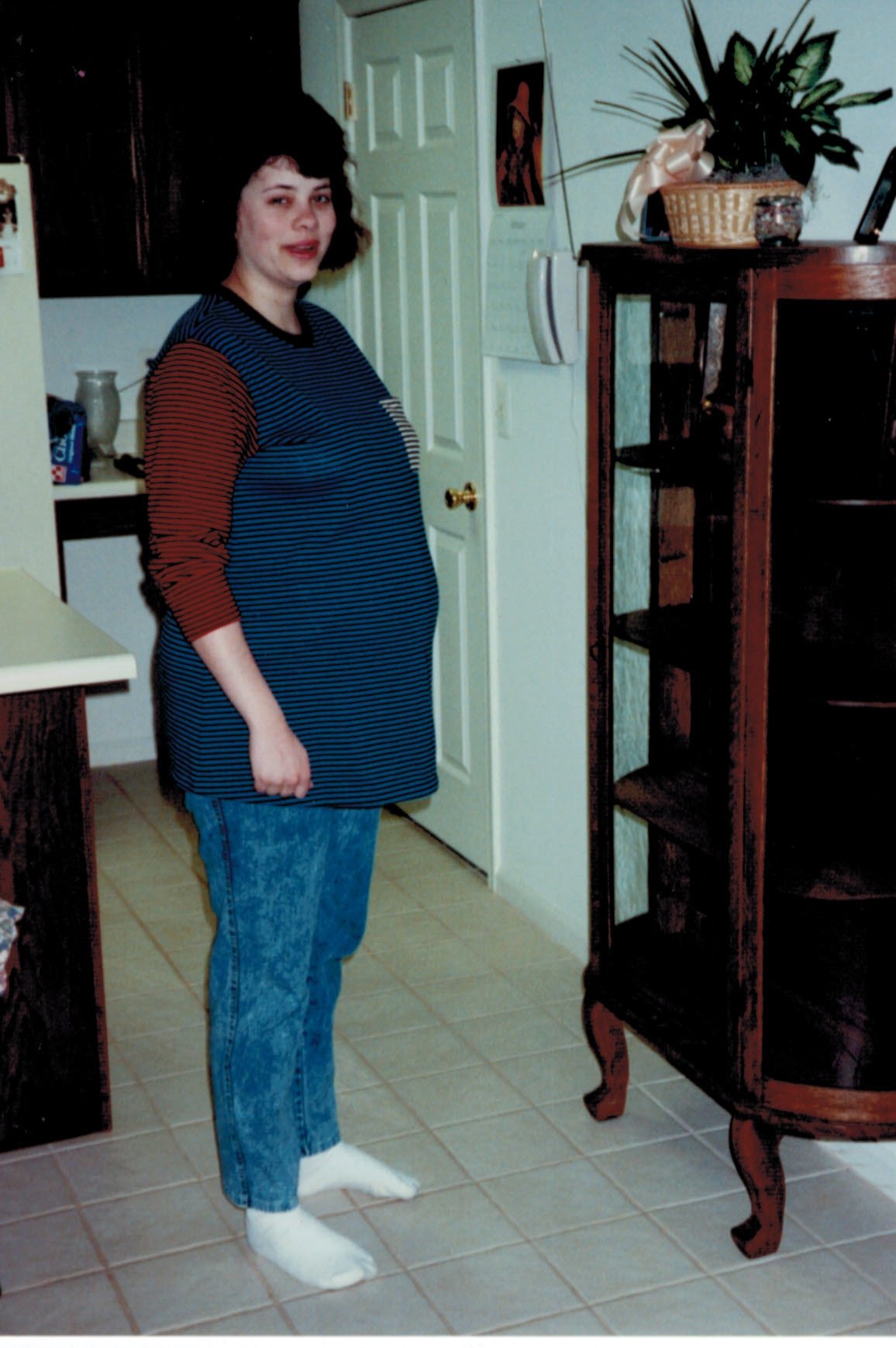 Lisa Lederer first pregnancy