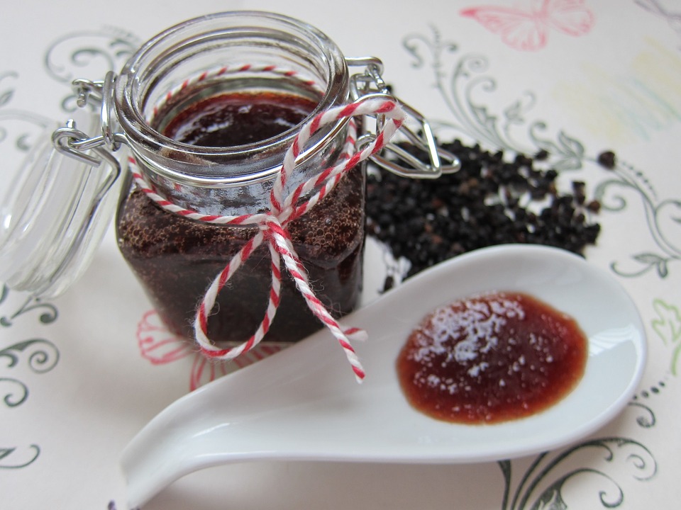 Elderberry syrup for cold and flu prevention
